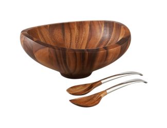 Butterfly Salad Bowl w/ Server