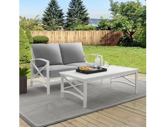 Kaplan 2Pc Outdoor Chat Set