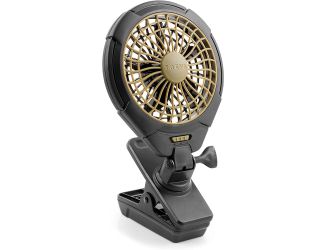 5 Inch Battery Powered Clip Slim and Portable Cooling Fan with Clamp for Travel, Outdoor,Camping