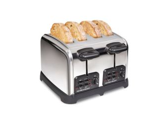 Classic 4 Slice Toaster w/ Sure-Toast Stainless Steel
