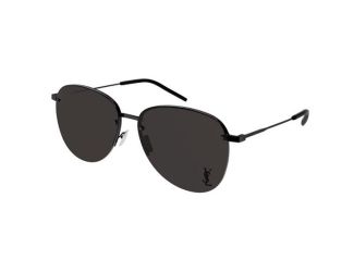 Unisex Modern Pilot Sunglasses-Black