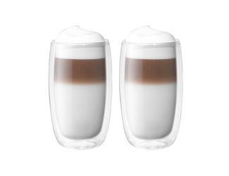 Sorrento 2-Piece Double-Wall Glass Latte Cup Set
