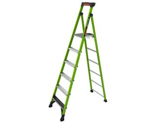 MightyLite 2.0 8ft Type 1AA Fiberglass Ladder w/ Ground Cue