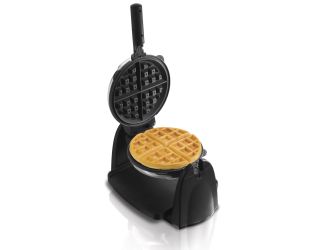 Flip Belgian Style Waffle Maker w/ Removable Plates