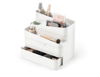 Glam Organizer Large White/Gray