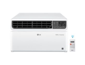 8,500 BTU High Efficiency Dual Inverter Window Air Conditioner with Wi-Fi and LCD Remote, 115V
