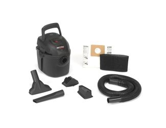 The Shop-Vac 1.0 Gallon Poly / 1.0 PHP Wet / Dry Vacuum