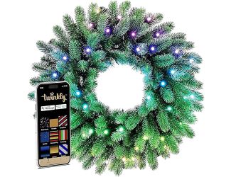 24 Prelit Regal Wreath 50 RGB LED