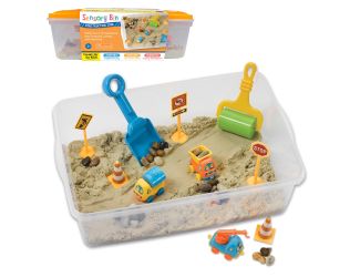Sensory Bin Construction Zone