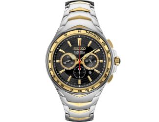 Coutura TT Quartz Chronograph Black Dial
