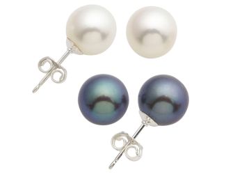 Pearl Earring Set