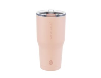Yukon 20 oz. Insulated Coffee Tumbler. Peach Rose Pink