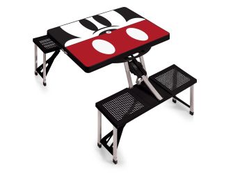 Mickey Mouse Portable Folding Table with Seats