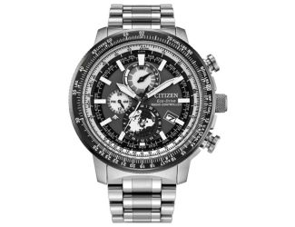 Men's Promaster Geo Trekker Eco-Drive Silver-Tone SS Watch Gray Dial