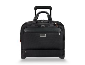 @Work Medium 2-Wheel Expandable Brief - Black