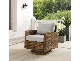 Bradenton Outdoor Wicker Swivel Rocker Chair