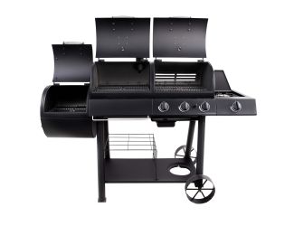 Oklahoma Joe's Longhorn Charcoal/Gas/Smoker Combo with Tank