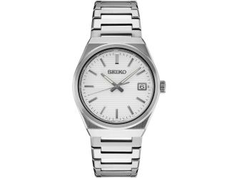 Essentials SS Quartz Silver Dial