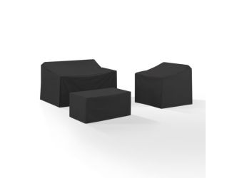 3Pc Outdoor Furniture Cover Set