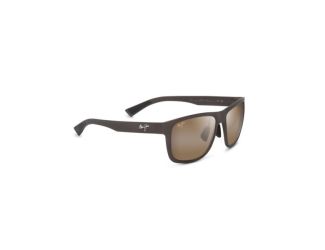 Puakea Polarized Sunglasses Matte Brown Frame HCL Bronze Lens