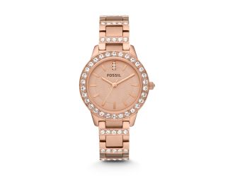 Jesse Rose-Tone Stainless Steel Watch