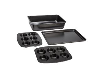 4pc Bakeins Carbon Steel Stackable Bakeware Set