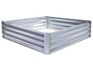 Grow It Raised Bed Garden, Galvanized Size 40x40x11