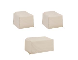 3-Pice Furniture Cover Set (Loveseat, 2 Chairs)