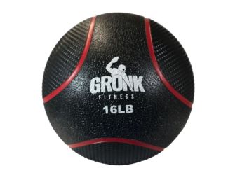 Gronk Fitness Medicine Ball 16lb Red