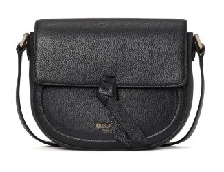 Knott Medium Saddle Bag - Black