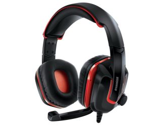 GRX-440 Advanced Gaming Headset for Nintendo Switch-OLED Black & Red
