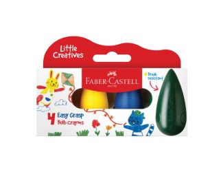 Little Creatives 4ct Easy Grasp Crayons