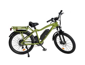 Happy Trails Mountain Fat Tire Electric Bike Green