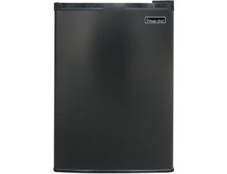2.6-cu. ft. Mini Fridge with Freezer Compartment in Black
