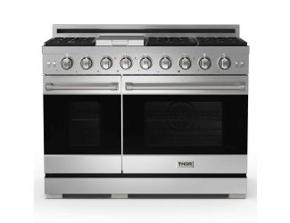 Gordon Ramsay 48" PRO Style Gas Range: Stainless