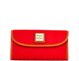 Pebble Grain Continental Clutch