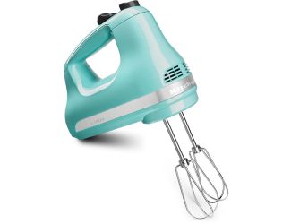 Ultra Power 5-Speed Hand Mixer in Aqua Sky