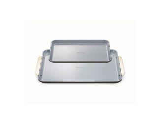 Iconics Nonstick Ceramic Baking Sheet Duo Black/Gold