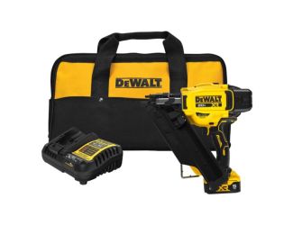 20V MAX Brushless Cordless 30-Degree Paper Tape Framing Nailer Kit