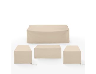 4Pc Outdoor Furniture Cover Set