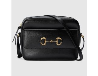 Horsebit 1955 Small Shoulder Bag - (Black)