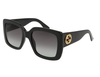 Women's Acetate Sunglasses - Black/Grey