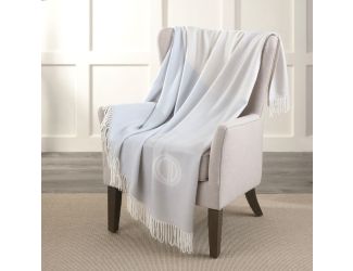 Simone Jacquard Anti-Allergen Throw Blanket