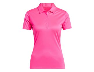 Adidas Performance Women's Golf Polo - Solar Pink/M