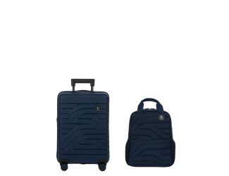 BY Ulisse 21 Inch Expandable Spinner and Backpack Set