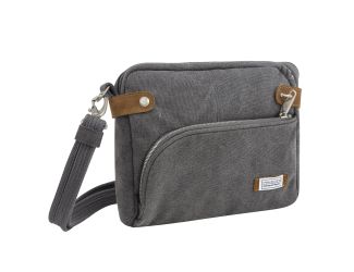 Anti-Theft Heritage Crossbody Bag Pewter