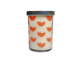 Watermelon Basil 12 oz Summer Screen Print Candle