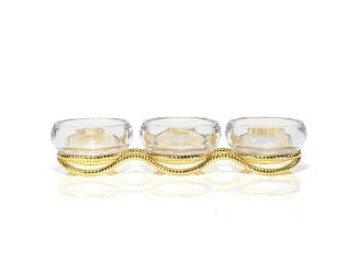 Braid Gold Triple Condiment