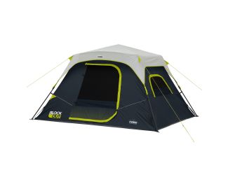 6 Person Instant Cabin Blockout Tent - 11ft x 9ft