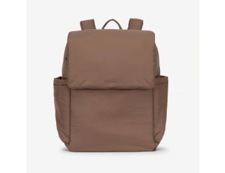 Diaper Backpack with Laptop Sleeve - Hazelnut